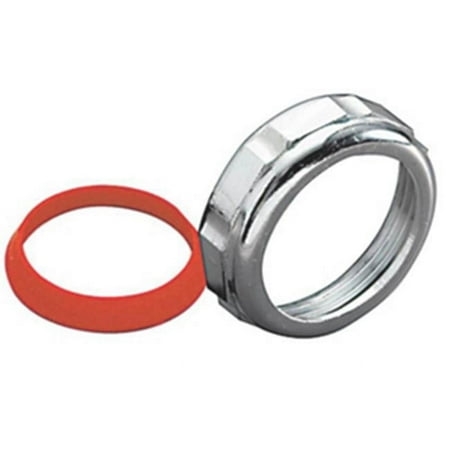 Plumb Pak 918DK Slip Joint Nut, 1-1/2 x 1-1/2 in, Die Cast Zinc, Chrome Plated