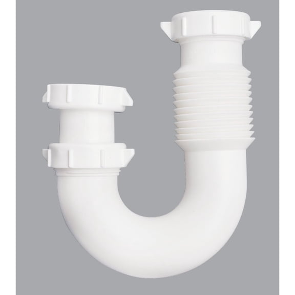 Plumb Pak Do it Flexible Sink Trap J-bend With Adapter