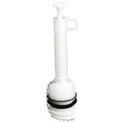 Plumb Pak Flush Valve White Plastic For Mansfield
