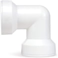 thumbnail image 1 of Plumb Pak Insta-Plumb 47QLK PVC 90 Coupling Elbow 1 , Push Fit, White, 1 of 7