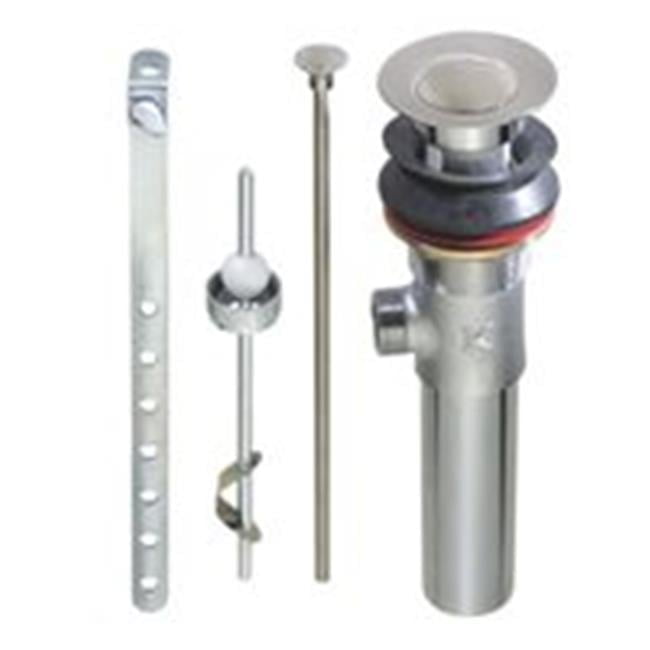 Brushed Nickel Bathroom Sink Pop-Up Drain Assembly