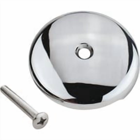 Plumb Pak/Keeney Mfg. Do it 1-Hole Bath Drain Face Plate - Pack of 4 Stock-Up Pack
