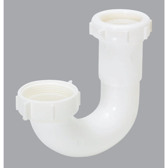 Plumb Pak/Keeney Mfg. Do it Best Plastic J-Bend With Adapter - Pack of 6