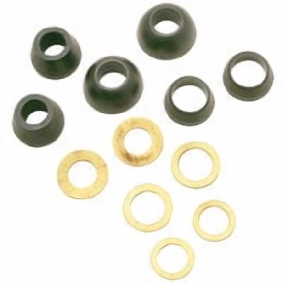 Plumb Pak/Keeney Mfg. Do it Cone Washer and Friction Ring 12-Piece Assortment For Basin Supply Tubes