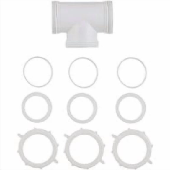Plumb Pak/Keeney Mfg. Do it Plastic 3-Way Slip-Joint Coupling Tee, Case of 6
