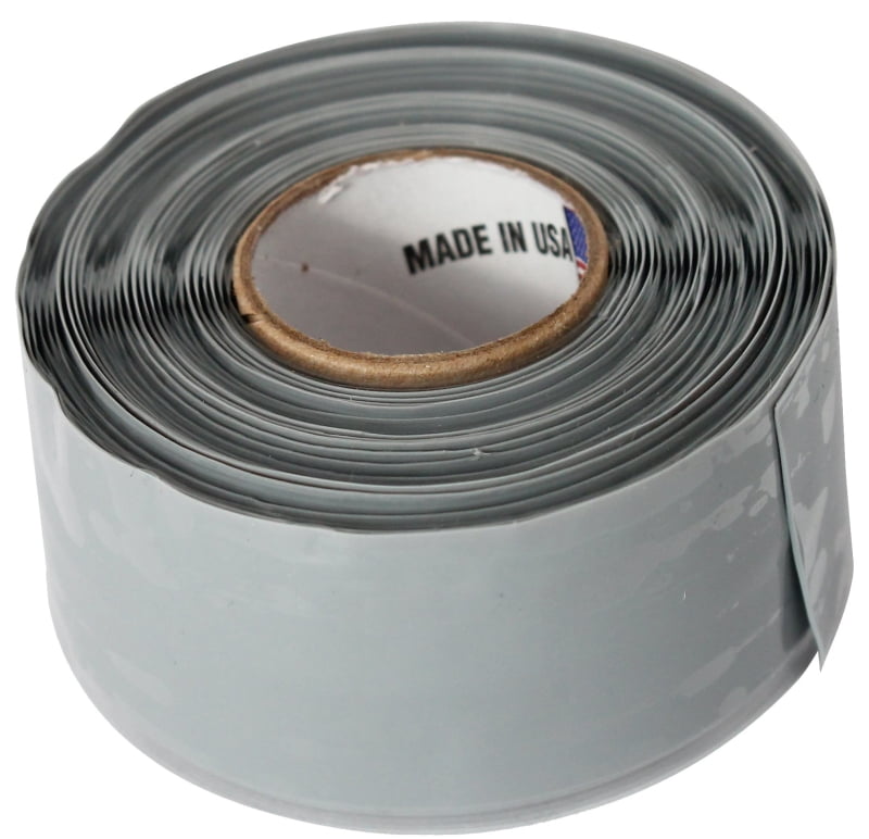 HARFINGTON Self-Fusing Silicone Tape - 2" X 3ft, Waterproof Repair Tape For Pipes & Hoses, Red