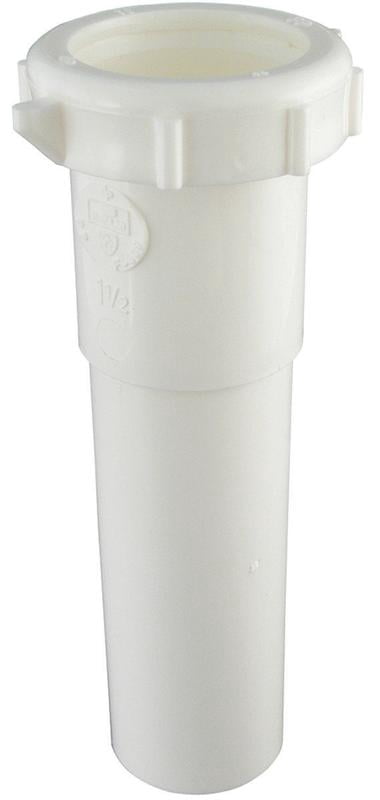 Plumb Pak PP20552 Extension Tube, 1-1/2 in Dia X 6 in L, Slip Joint ...