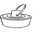 thumbnail image 1 of Plumb Pak PP22007 Stopper With Chain White, 1.75 In., 1 of 2