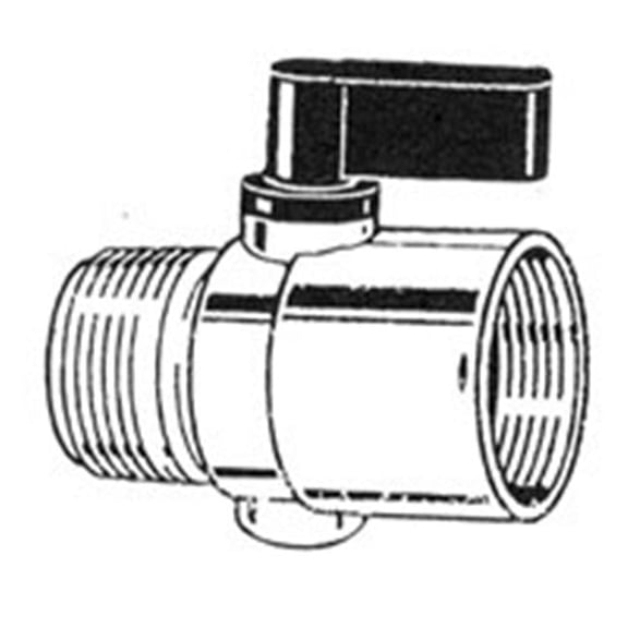 Plumb Pak PP22508 Plastic Shower Adapter Control