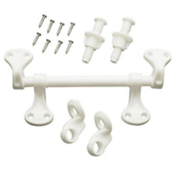 Plumb Pak PP23536 Toilet Seat Plastic Hinge, White