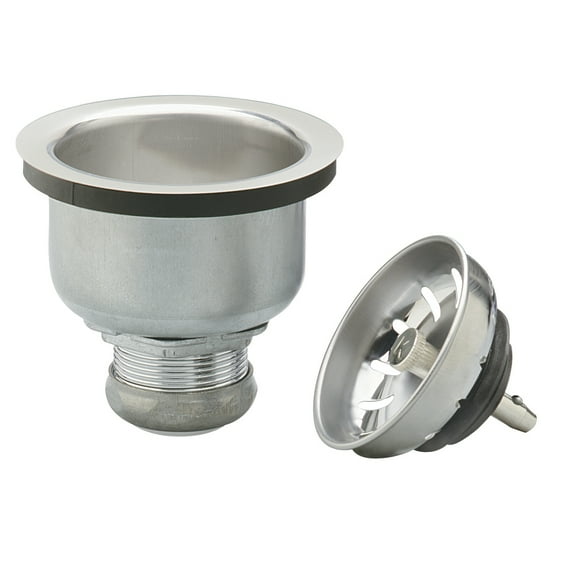 Plumb Pak PP5413 Strainer Stainless Steel Ball Deep Cup Lock