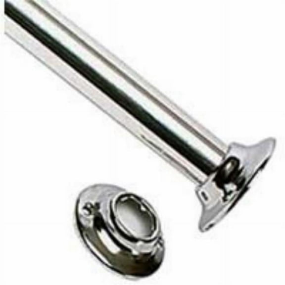 Plumb Pak PP8050AL Shower Rod Aluminum - 1 in. x 5 ft. - Pack of 10