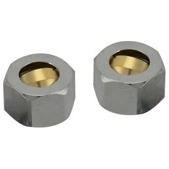 Pp81pc Compression Nut/Slv3/8