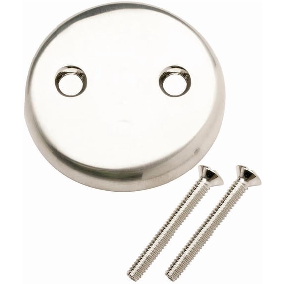 Plumb Pak PP826-11BN Faceplate Bath Drain Brushed Nickel