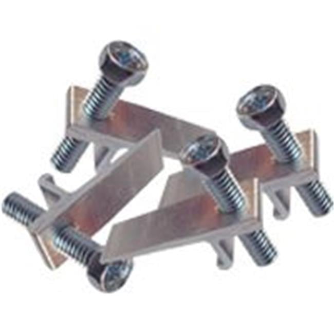 Stainless Steel J-Channel Sink Mounting Clips Set