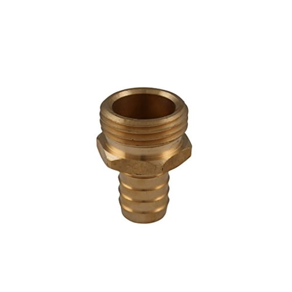 Plumb Pak Brass 5/8 in. Dia. x 3/4 in. Dia. Hose Coupling 1 pk