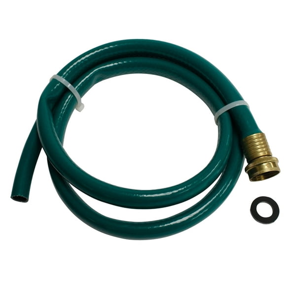 LASCO 16-1780 Filler Hose, 3/4 in ID, 5 ft L, Female x Plain End, Rubber