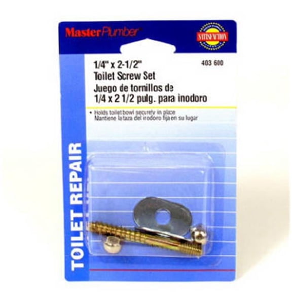 Plumb Shop Div Brasscraft 0.25 x 2.5 in. Master Plumber Toilet Screw