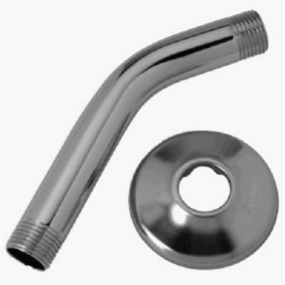 Plumb Shop Div Brasscraft 682754 Master Plumber 6 in. Chrome Shower Right Arm & Flange