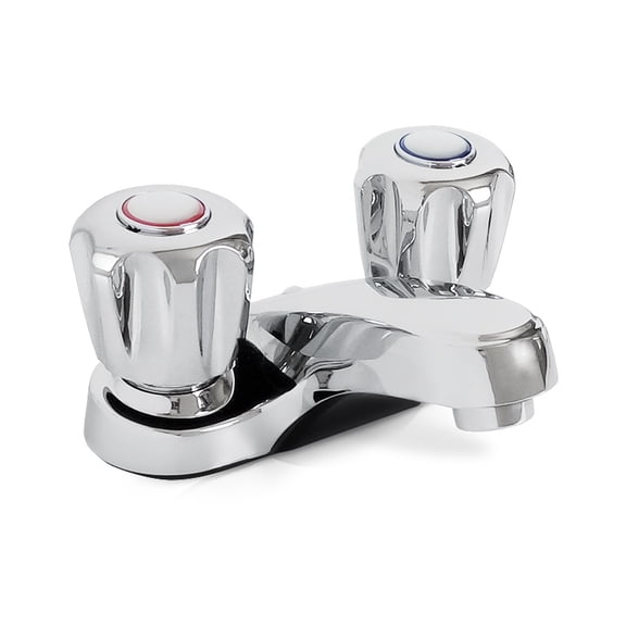 Plumb Tech Two Handle Bathroom Faucet Delta Style Stems