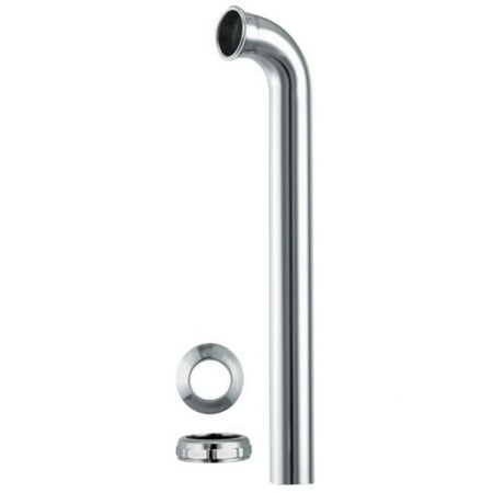 PlumbCraft 1-1/2 in. D X 15 in. L Brass Waste Drain Tube