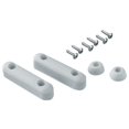 thumbnail image 1 of PlumbCraft Toilet Seat Bumper Set White, 1 of 3