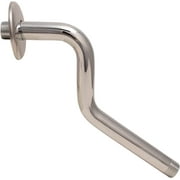 PlumbUSA Pipe and Plumbing Tubing Z-Style Shower Arms with Flanges,7 Inch