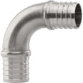 thumbnail image 1 of Plumbeeze PEX Elbow 90 Degree Stainless Steel Fitting - 1 In, 1 of 1
