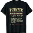 thumbnail image 1 of Plumber Gift Funny Dictionary Definition T-Shirt, 1 of 4