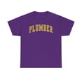thumbnail image 1 of Plumber Shirt Gifts Tshirt Crew Neck Short Sleeve, 1 of 2