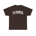 thumbnail image 1 of Plumber Shirt Gifts Tshirt Crew Neck Short Sleeve, 1 of 2