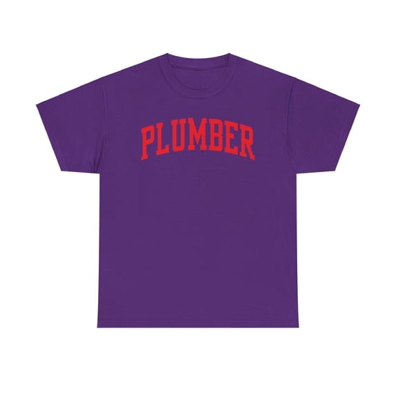 Plumber Shirt Gifts Tshirt Tee Crew Neck