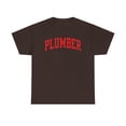 thumbnail image 1 of Plumber Shirt Gifts Tshirt Tee Crew Neck, 1 of 2