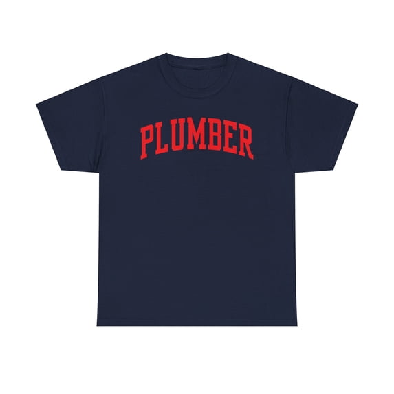 Plumber Shirt Gifts Tshirt Tee Crew Neck