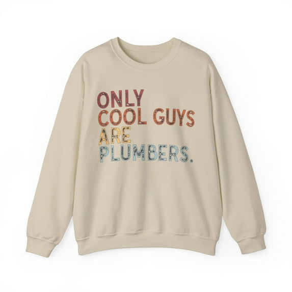 Plumber Sweatshirt Gifts Crew Neck Shirt Long Sleeve Unisex