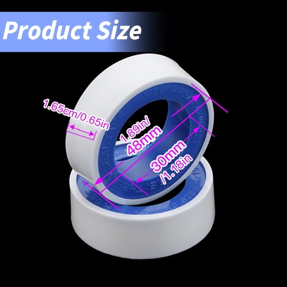 Plumbers Tape, Ongmies Water Pipe Sealing Tape, Plumbing Tape, High-Density Performance Waterproof Duct Tape, Thread Seal Tape