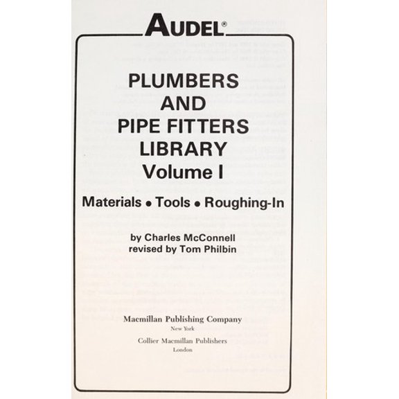 Pre-Owned Plumbers and Pipe Fitters Library, Used [Hardcover]