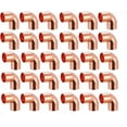 Plumbing (100 Pcs) 1/2" C X C Copper 90 Degree Elbow,LeadFree Short
