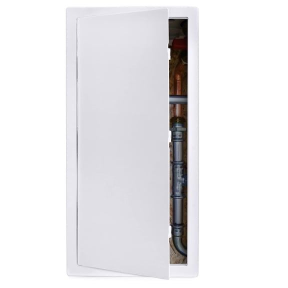 Plumbing Access Panel 14 x 29 Inch White Drywall Wall Ceiling Use