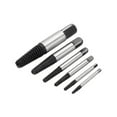 thumbnail image 1 of Plumbing Screw Extractors Extracting Removal Portable Broken Bolt Alloy Steel Remover Household Repair Color Random Box 6Pcs, 1 of 8