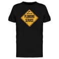 thumbnail image 1 of Plumbing Service Sign Graphic Tee Men's -Image by Shutterstock, 1 of 1