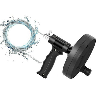 Motrke 9.8FT/3M Plumbing Snake Drain Auger Manual Snake Drain Clog Remover  with Heavy Duty Pipe Snake Flexible Wire Rope Drain Hair Cleaner with Non  Slip Handle for Bathroom Kitchen Shower Sink 
