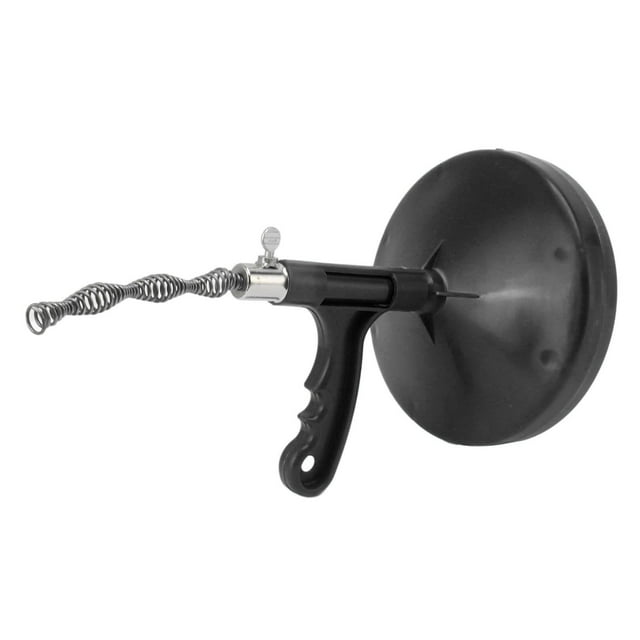 Plumbing Snake Flexible Labor Saving Anti Slip Handle Carbon Steel