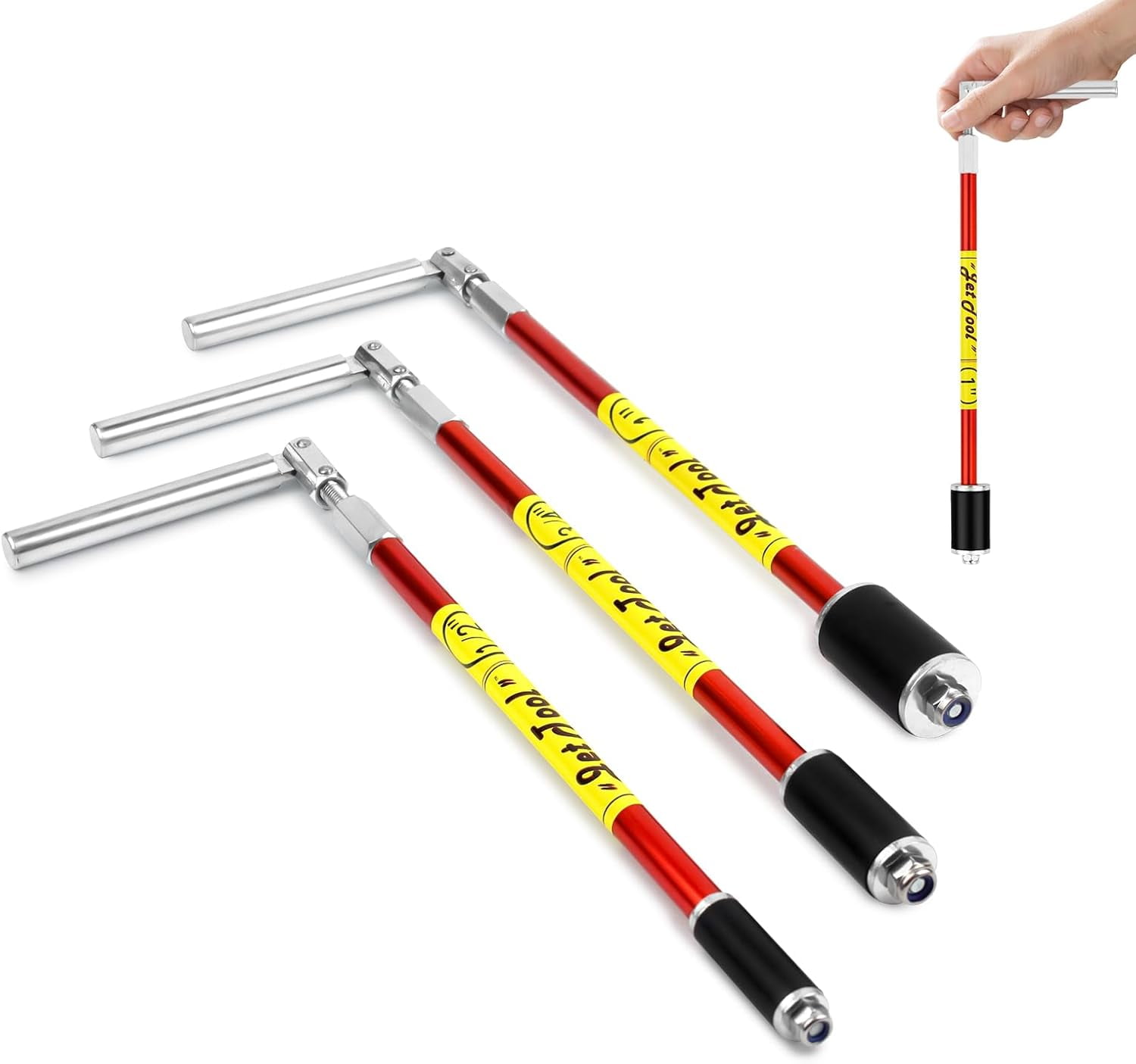 Plumbing Tool Kit (3 Tools) for the 1/2", 3/4" and 1" Sized Pipes, Plumbing Plugs for Fast Water Line Repairs, Prevent Pipeline Leakage and Facilitate Solder Rated for High Temperature