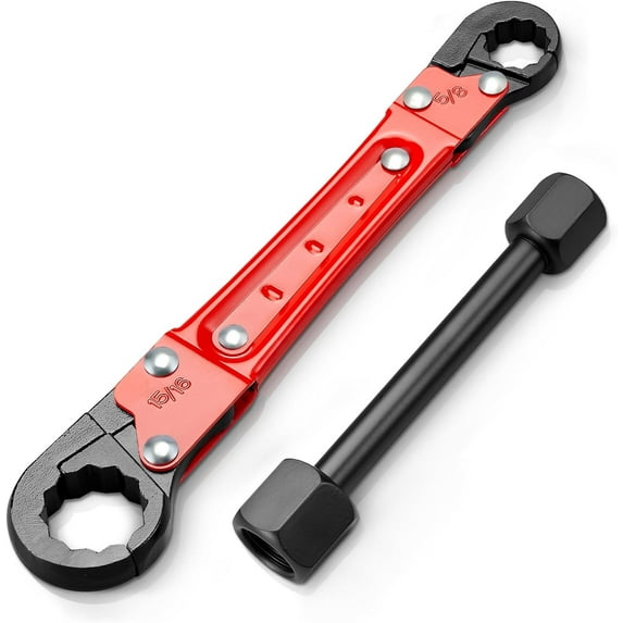 Plumbing Tools Angle Stop Wrench Kit, High-Precision Angle-on Wrench for Efficient Valve and Pipe Installations, Angle Stop and Supply Nut for Plumbers for Bathroom, Kitchen