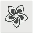thumbnail image 1 of Plumeria Beautiful Tropical Spiral Flower DIY Cookie Wall Craft Stencil - 5.5 Inch, 1 of 5