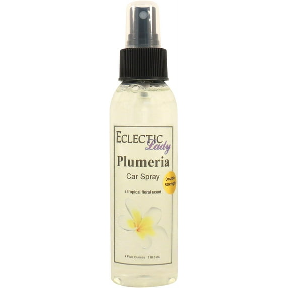 Plumeria Car Spray (Double Strength), 4 ounces
