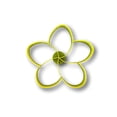 thumbnail image 1 of Plumeria Frangipani Flower Cookie Cutter, 1 of 5