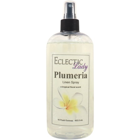 Plumeria Linen Spray (Double Strength), 16 ounces