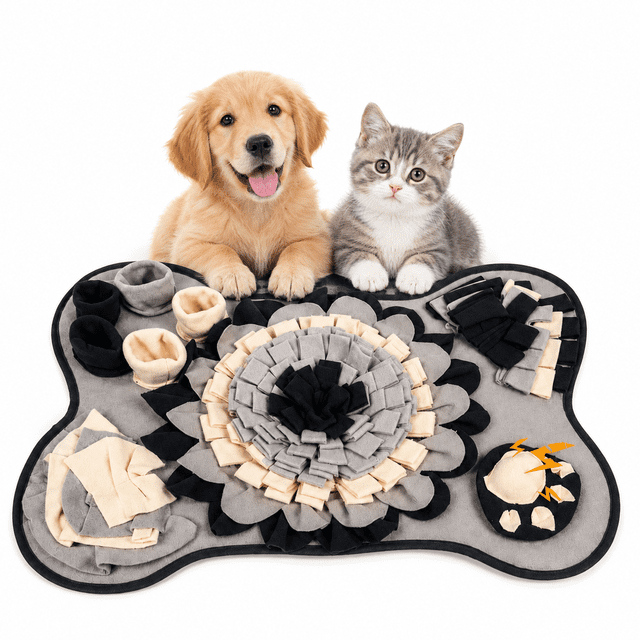 Plumilo Snuffle Mat, Dog Snuffle Mat for Puppies and Large Dogs, Polar ...